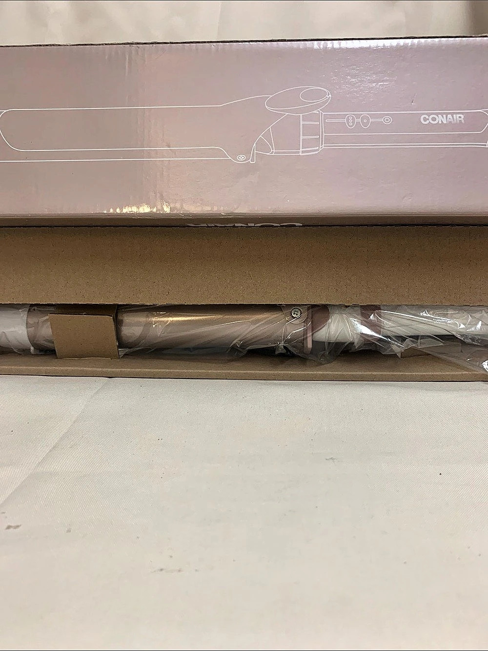 Conair Double Ceramic Curling Iron NWT